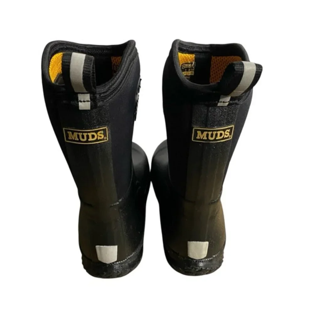 Noble Outfitters Kids/Youth Muds High Waterproof Boot-Black
